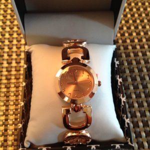 Women's Rose Gold-Tone Bracelet Watch